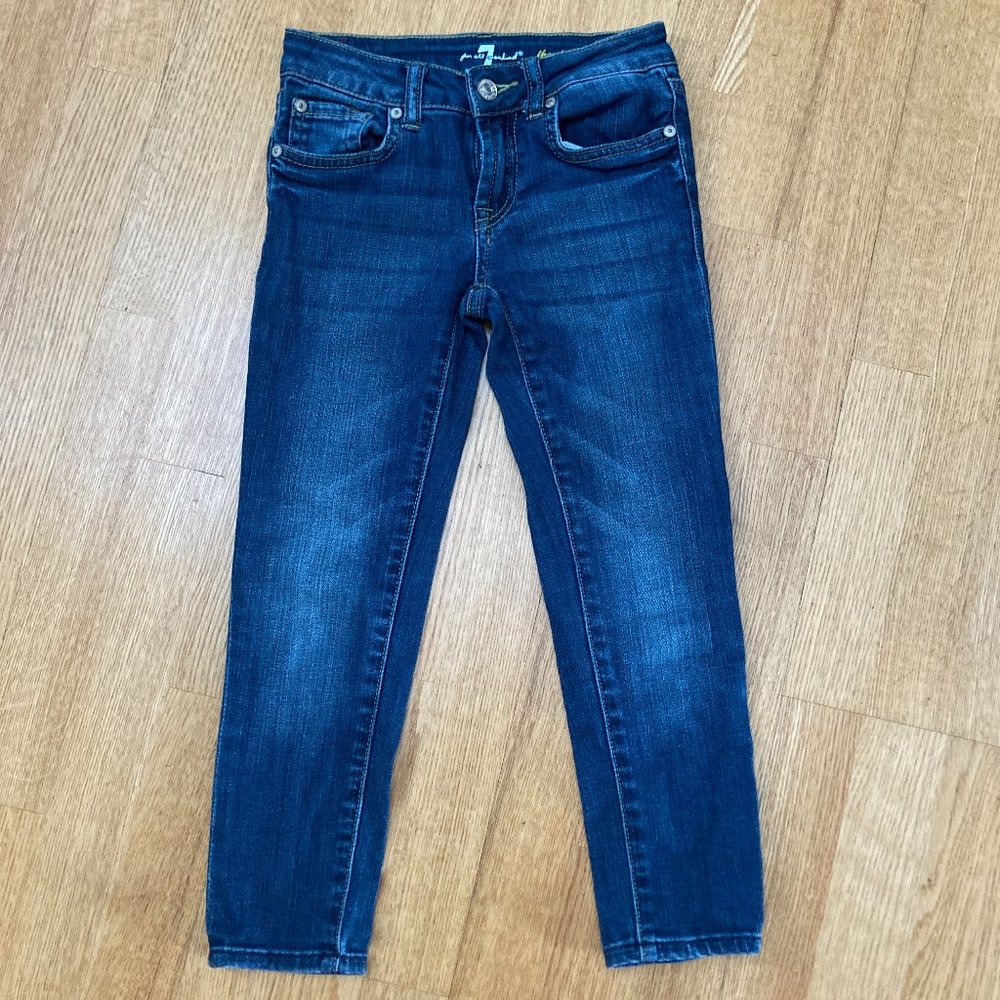 7 for all Mankind Slim Crop Jeans, size 7